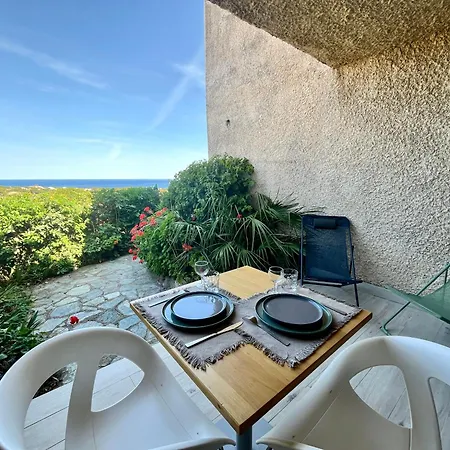 Joli Vue Avec Terrasse Et Jardinet A Sant Ambroggio Lumio (Corsica)